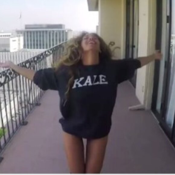 Suburban Riot - KALE Crewneck Pullover Sweatshirt | Small | Heather Gray & Green - Picture 10 of 11